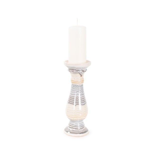 Transitional Sierra Sands Candle Holder For Sale - Image 3 of 9