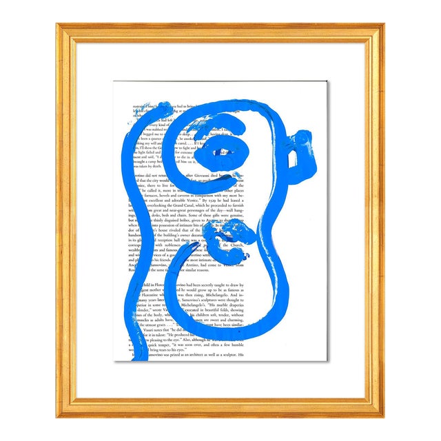 Jolene by Virginia Chamlee in Gold Frame, Small Art Print For Sale