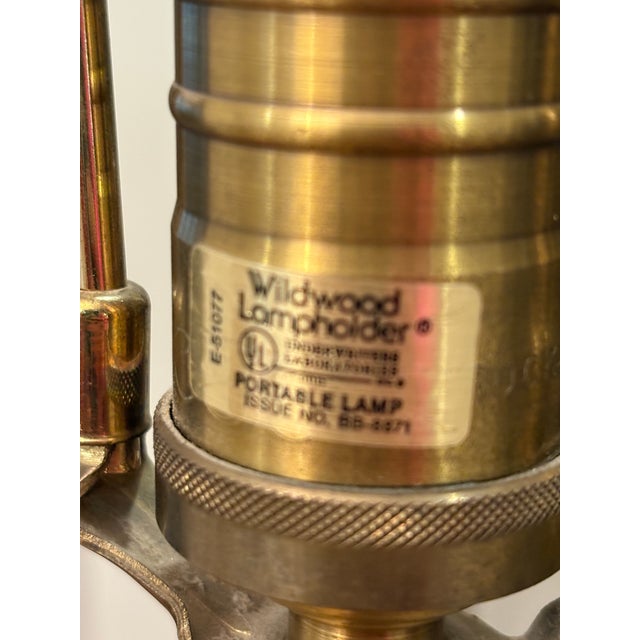 Pink Late 20th Century Wildwood Chinoiserie 3-Way Lamp With Shade For Sale - Image 8 of 11