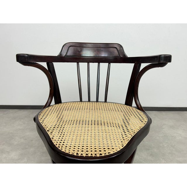 No. 6 Corner Chair attributed to J&J Kohn, 1890s For Sale - Image 6 of 16