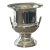 Vintage French Fleuron Christofle Silver Plate Champagne Bucket Wine Cooler For Sale