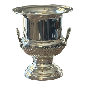 Vintage French Fleuron Christofle Silver Plate Champagne Bucket Wine Cooler