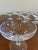 Transparent Vintage Josair Crystal Oyster Dishes - Set of 7 For Sale - Image 8 of 12