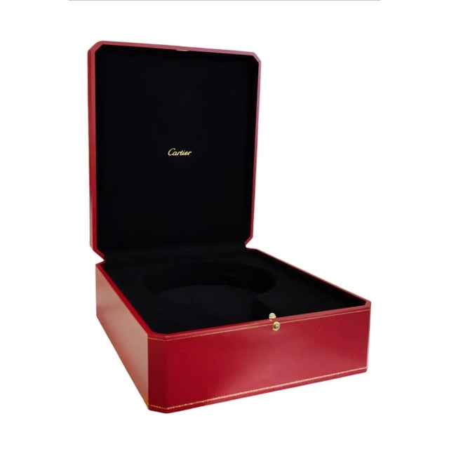 Late 20th Century Huge Authentic Cartier Red Presentation Box For Sale - Image 14 of 17