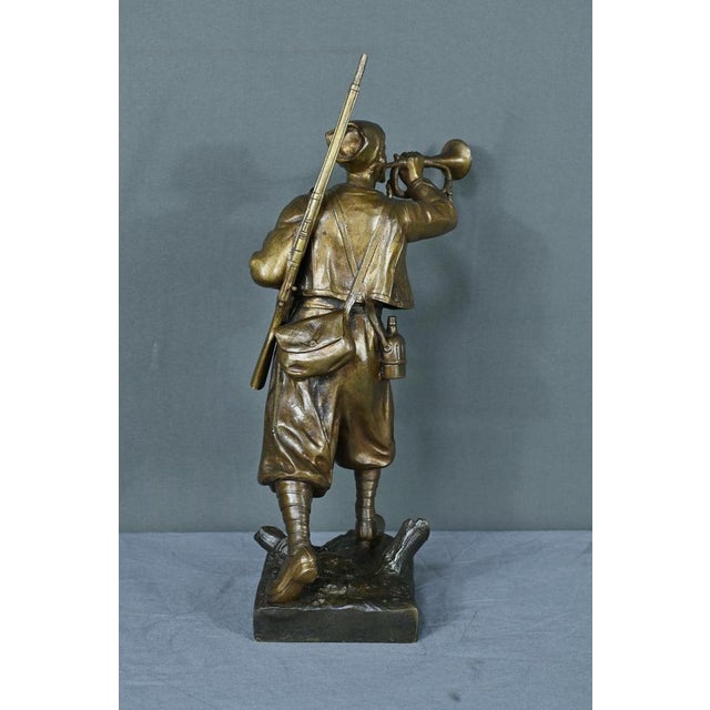 Figurine in Bronze by E. Carlier, 1890s For Sale - Image 10 of 18