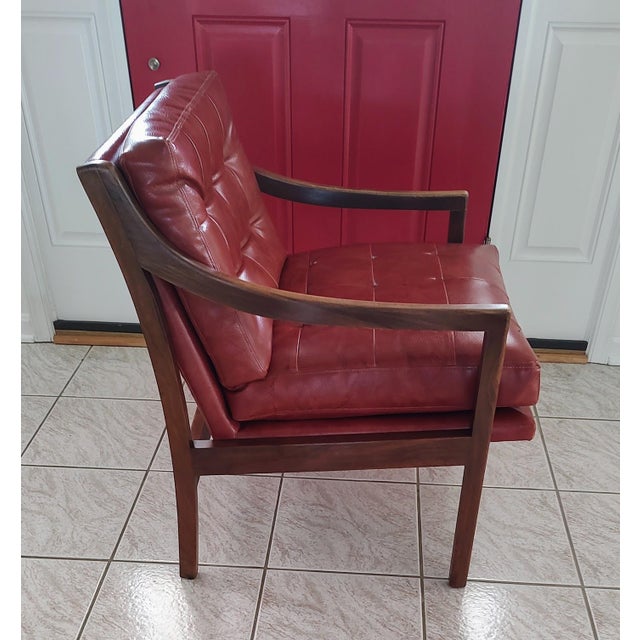 Mid-Century Modern 1960s MCM Arm Chair by Patrician Furniture Company For Sale - Image 3 of 12