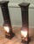 Metal French House Heater Lamps in Cast Iron, Set of 2 For Sale - Image 7 of 9