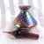 1970s Purple Rainbow Iridescent Perfume Bottle For Sale - Image 5 of 6