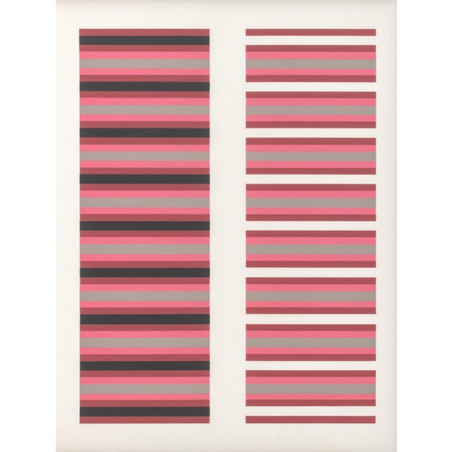1970s Josef Albers "The Interaction of Color Plate Xiii-2" Screenprint, 1973 For Sale - Image 5 of 7