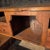 Antique Walnut Secretaire with Rocaille Bronze and Internal Compartment For Sale - Image 10 of 18