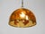 Large Italian Resin Pendant Lamp with Embedded Maple Leaves, 1970s For Sale - Image 13 of 18