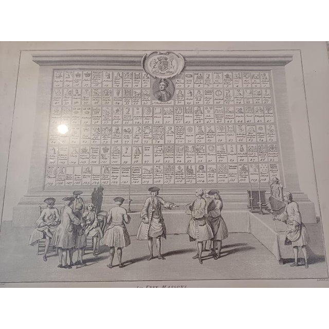 Sir Richard Steele, Freemasonry, 1900, Lithograph For Sale - Image 16 of 18
