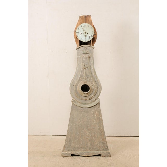 1820's Northern Swedish Grandfather Clock For Sale - Image 10 of 11