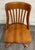 Antique Oak Adjustable Swivel Desk Chair Banker Lawyer Jury Office Chair For Sale - Image 4 of 11