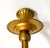 Pair of Vintage Neoclassical Double-Arm Wall Candle Sconces – Gold Gilt or Brass-Plated For Sale - Image 12 of 12