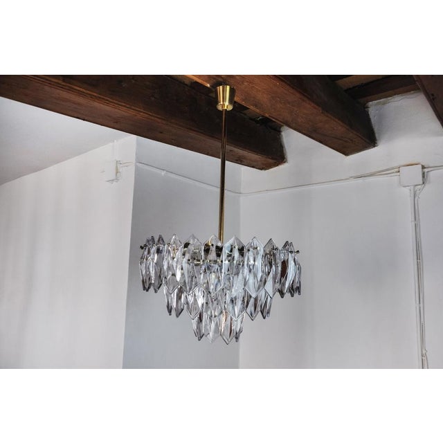 Austrian Chandelier in Cut Glass by J.T Kalmar, 1970 For Sale - Image 6 of 10