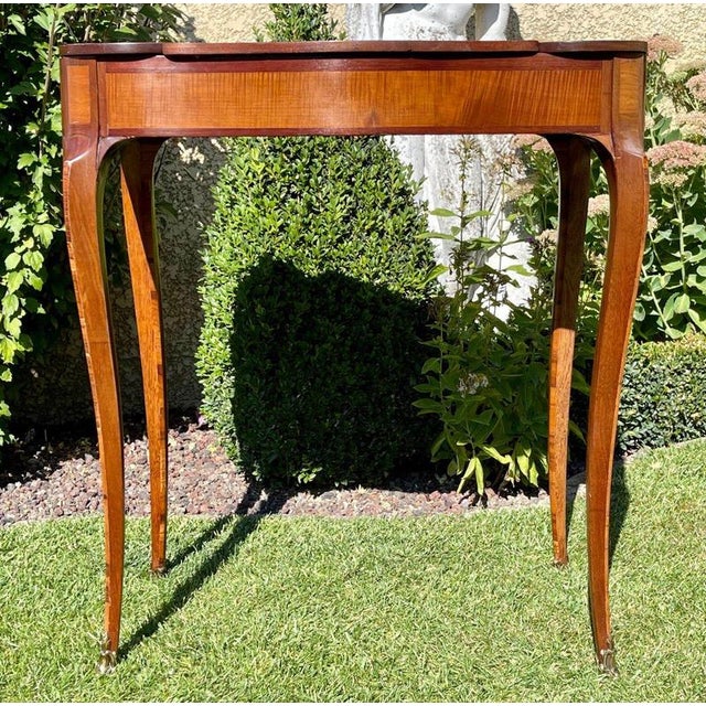 Louis XV Marquetry Dressing Table For Sale - Image 11 of 13