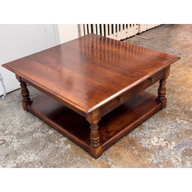 Southworth Interiors English Refectory Coffee Table For Sale - Image 4 of 12