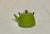 Mid-Century Modern Vintage Enamel Teapot Kettle Avocado Green Made in Japan, C. 1950s-1970s For Sale - Image 3 of 12