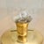 1950s Petite Italian Brass + Murano Glass Table Lamp - 2 Available For Sale - Image 10 of 13