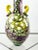 Abstract Studio Multi-Color Hand Painted Ceramic Vase Signed & Dated 1999 For Sale - Image 14 of 17