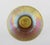1910s Circa 1910 American Set of Four Quezel Iridescent Gold Art Glass Finger Bowls and Undertrays For Sale - Image 5 of 13