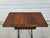 Imperial Furniture, Grand Rapids English Crotch Mahogany Dropleaf Side Table For Sale - Image 4 of 17