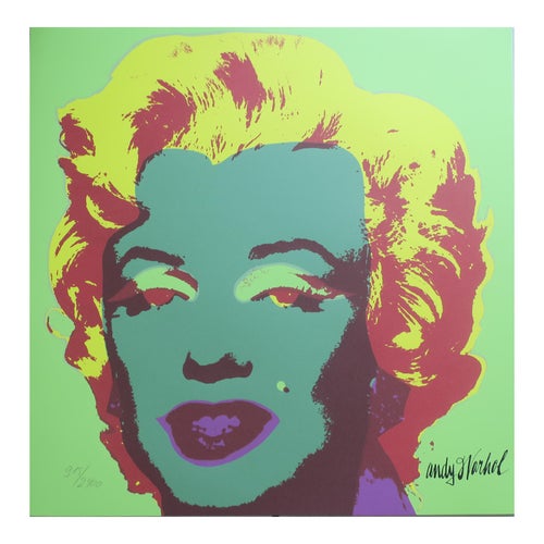 1986 Andy Warhol Marylin Monroe Lithograph Edition Cmoa Carnegie Museum For Sale