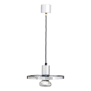 English Chrome "Fibonacci" Pendant Lamp For Sale