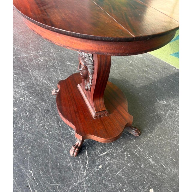 Early 20th Century Antique Victorian Mahogany Hall Table For Sale - Image 5 of 10