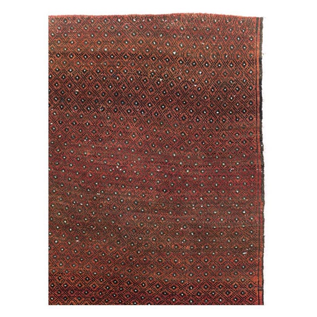 Tribal Galerie Shabab Collection Mid-20th Century Handmade Turkish Anatolian Small Room Size Carpet For Sale - Image 3 of 10
