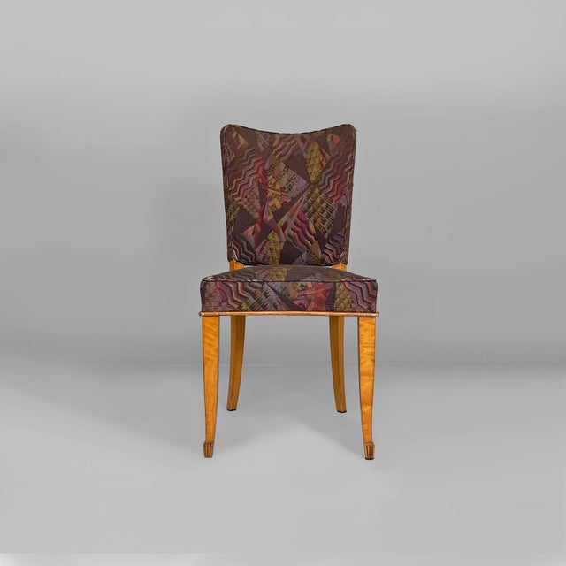 1950s Mid-Century Modern Italian Chairs by Pier Luigi Colli for Colli, 1950s, Set of 8 For Sale - Image 5 of 18
