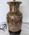 Late 20th Century Late 20th Century Chinese Import Satsuma Style Gold Table Lamp For Sale - Image 5 of 16