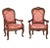 Wood Large Pair of Exuberantly Carved Italian Baroque Armchairs For Sale - Image 7 of 8