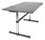 Usm Kitos M Plus Height-Adjustable Table in Black Oak from USM Haller For Sale