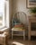Off-white Distressed White Children's Windsor Side Chair For Sale - Image 8 of 9