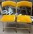 Pair of Vintage Gold Velvet Folding Bridge Chairs For Sale - Image 9 of 9
