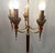 1940 Brass Floor Lamp in The Style of Maison Jansen For Sale - Image 6 of 12