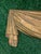 Trompe Loleil Solid Brass Draped Swag Decorative Wall Pediment For Sale In Charlotte - Image 6 of 14