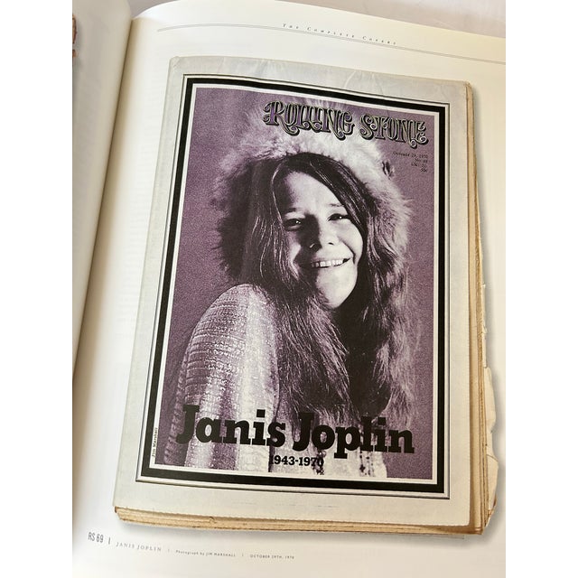 Rolling Stone: The Complete Covers hardcover coffee table book featuring a portrait of Bob Dylan on the cover. It compiles...