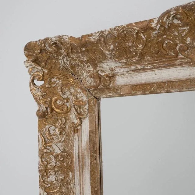 19th Century French Giltwood Mirror For Sale - Image 10 of 12