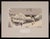 A modern color woodblock print on paper titled "Evening Snow at Kanbara (from the iconic Fifty-Three Stations of the...