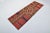 Red 1960s Handmade Turkish Kilim Runner Rug For Sale - Image 8 of 11