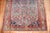 Traditional Antique Distressed Aqua Blue Malayer - 4'9" x 5'11" For Sale - Image 3 of 7