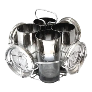Highball Glass Caddy Trojan Warrior
