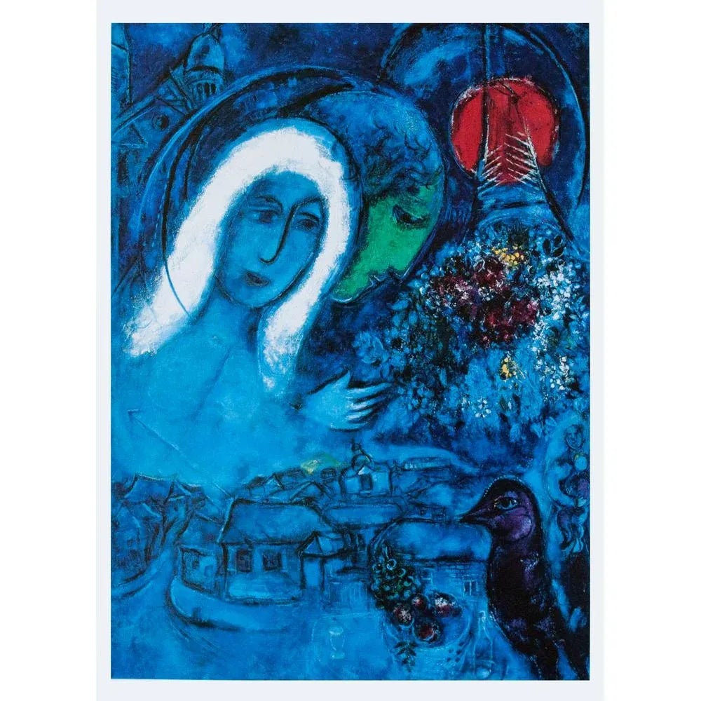 【中古】Marc Chagall ポスター 1993 After Marc Chagall 
