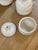 2010s Mottahedeh Museum Reproductions “Musée Des Arts” Pot De Crème Cups + Lids, Set of Four For Sale - Image 5 of 11