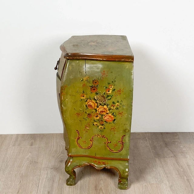 Venetian Painted Bedside Cabinet, Circa 1900 For Sale - Image 4 of 7