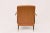 Mid-Century Armchair in Walnut and Faux Leather, Italy, 1960s For Sale - Image 4 of 6