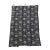 Vintage African Black and White Mud Cloth Textile Mali 61" by 42" For Sale